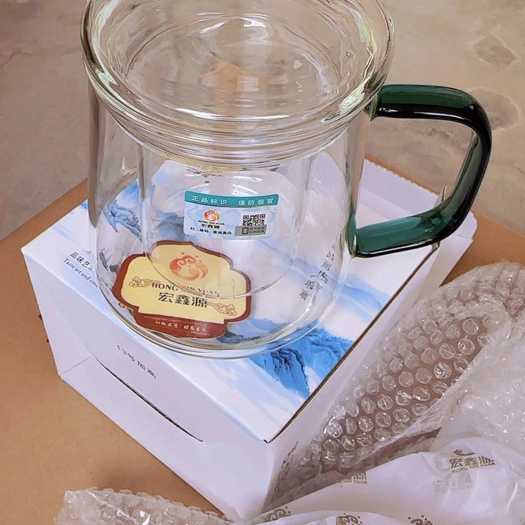 高硼硅玻璃茶水分离款S028