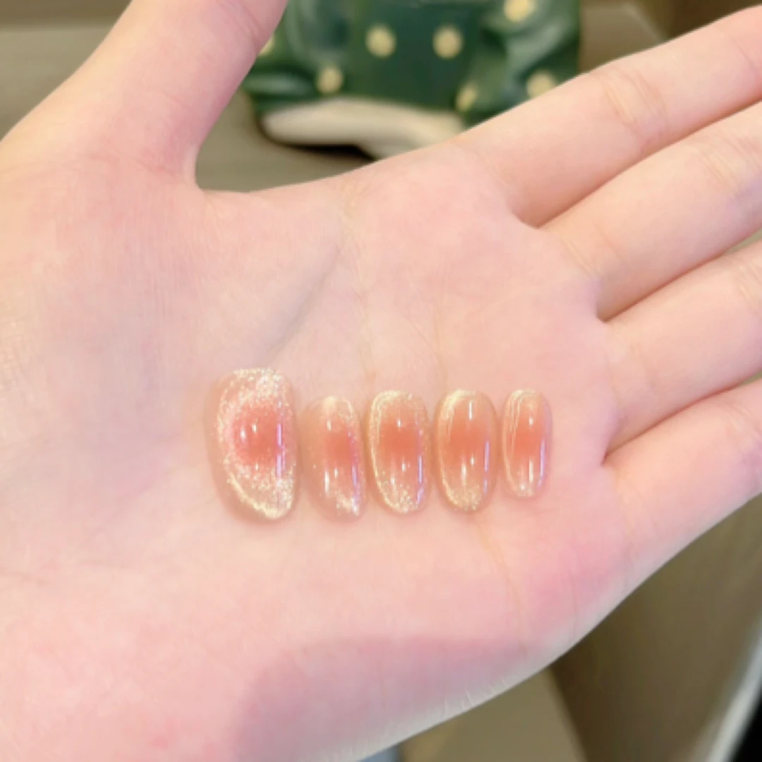 [橘子海]气质款纯手工少女穿戴甲显白美甲