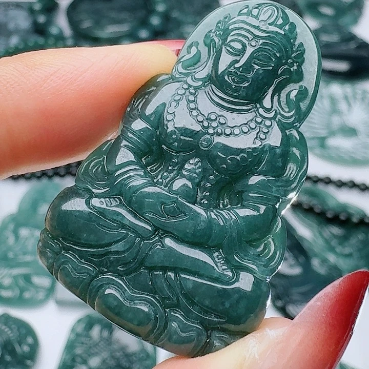 颈饰未镶嵌翡翠多样性发其一