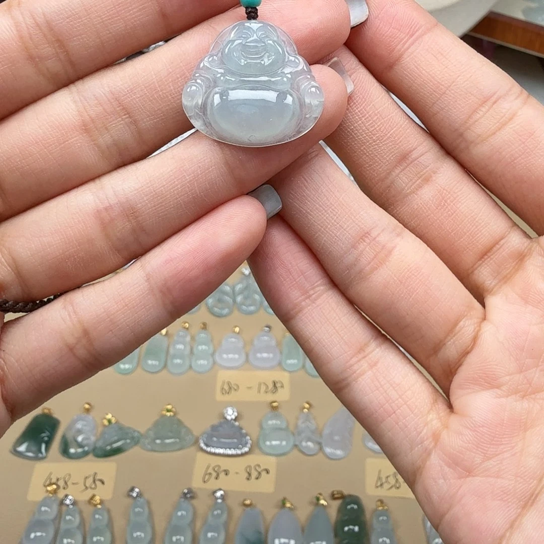 翡翠未镶嵌颈饰11111