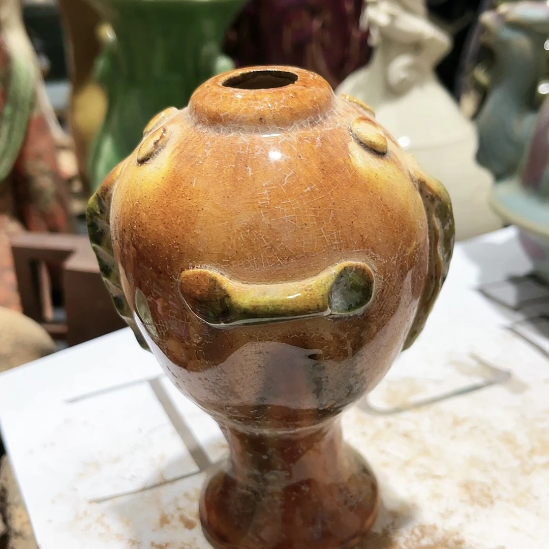 瓦当摆件摆件茶桌茶台陶瓷