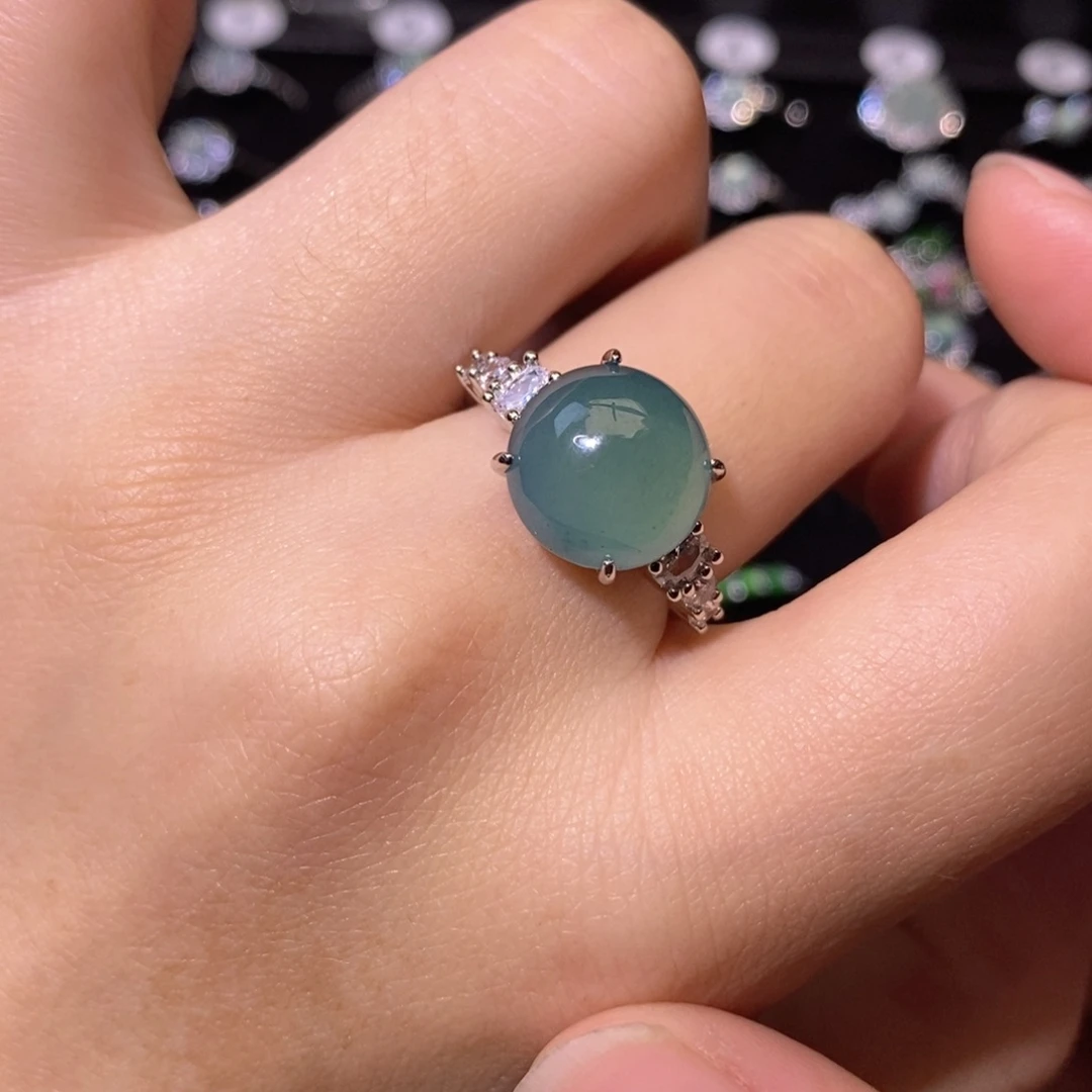 翡翠未镶嵌颈饰天然