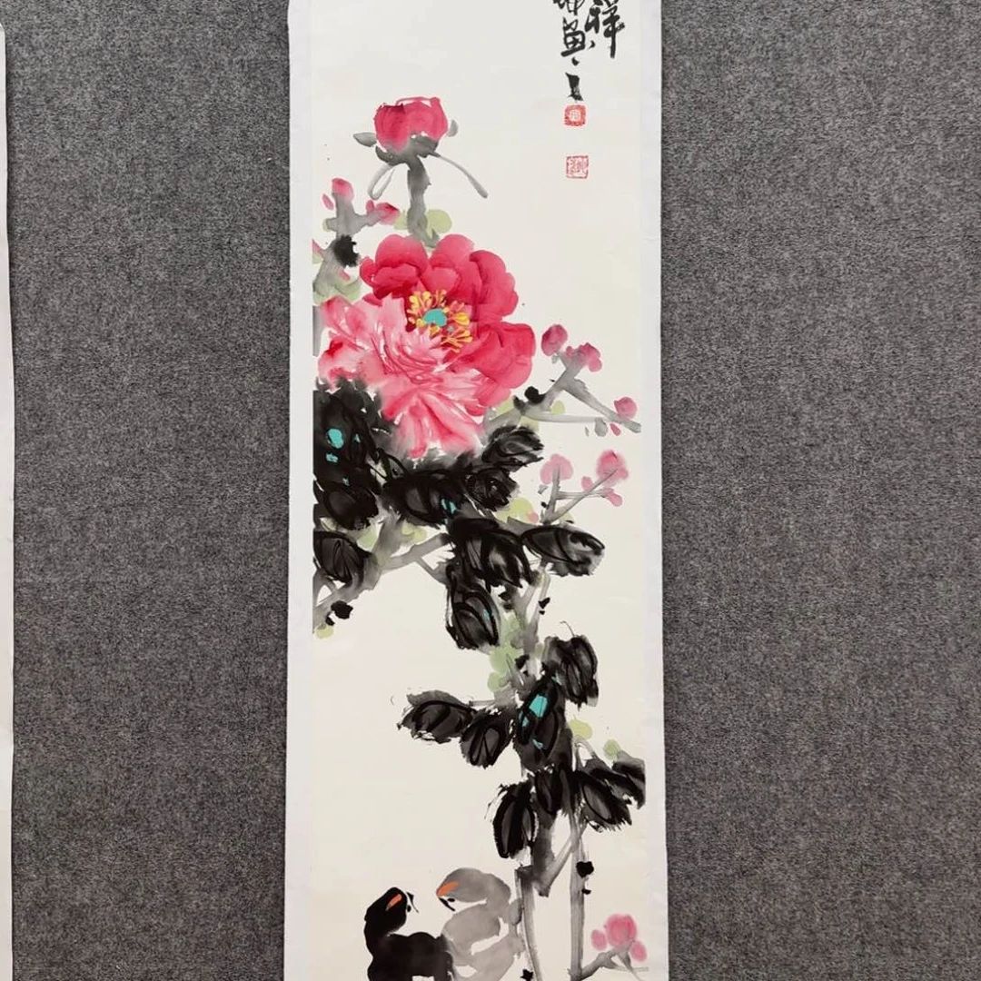 国画zz邢坤老师手绘作品