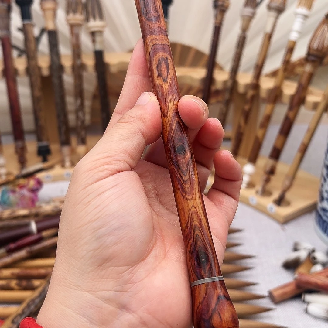 镜***月定制紫油梨纯狼毫3.0出锋