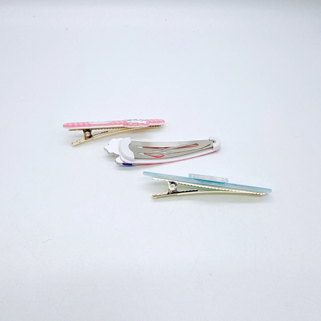 Mi33 红格小猫苹果BB夹鸭嘴夹 S057005