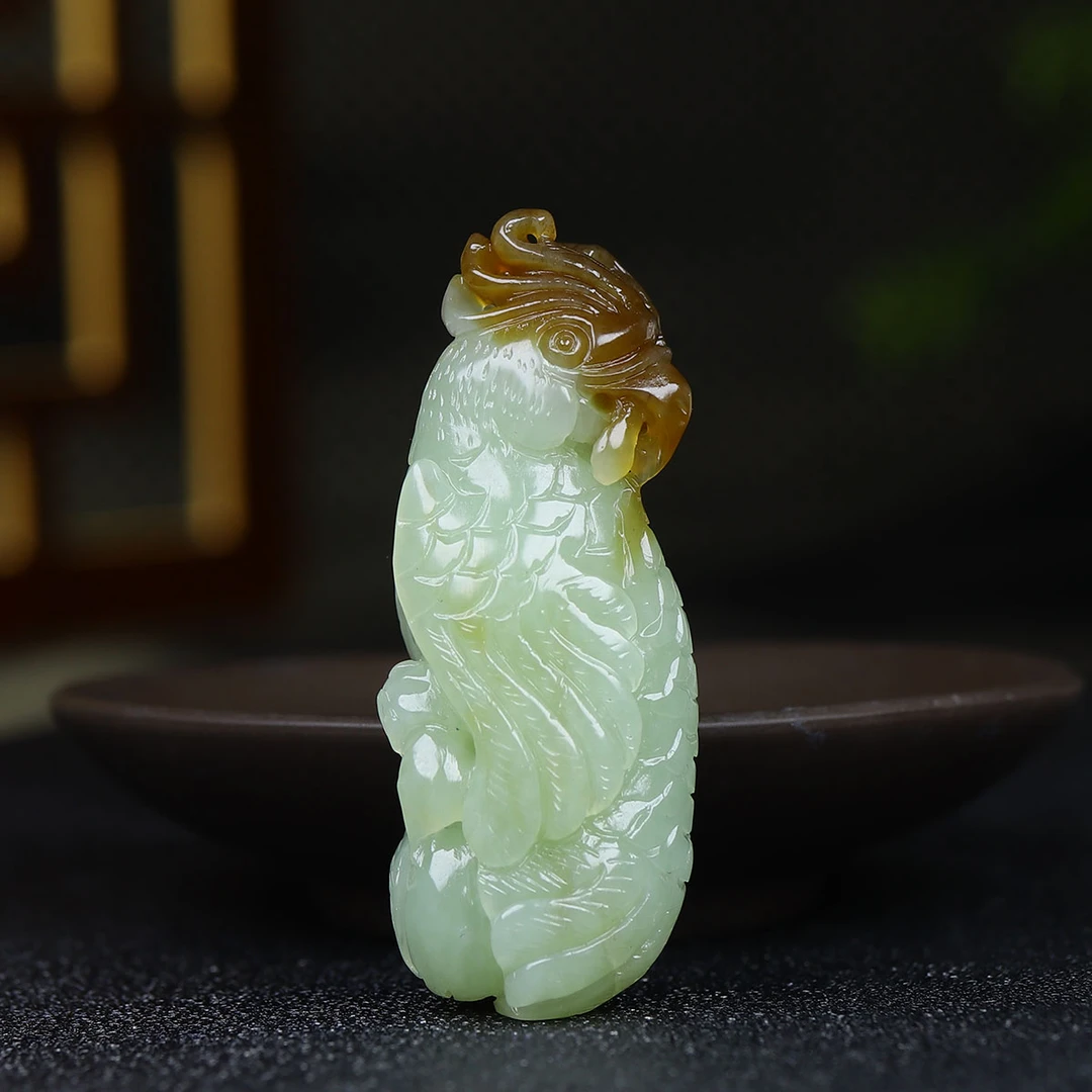 10143和田玉糖玉凤凰