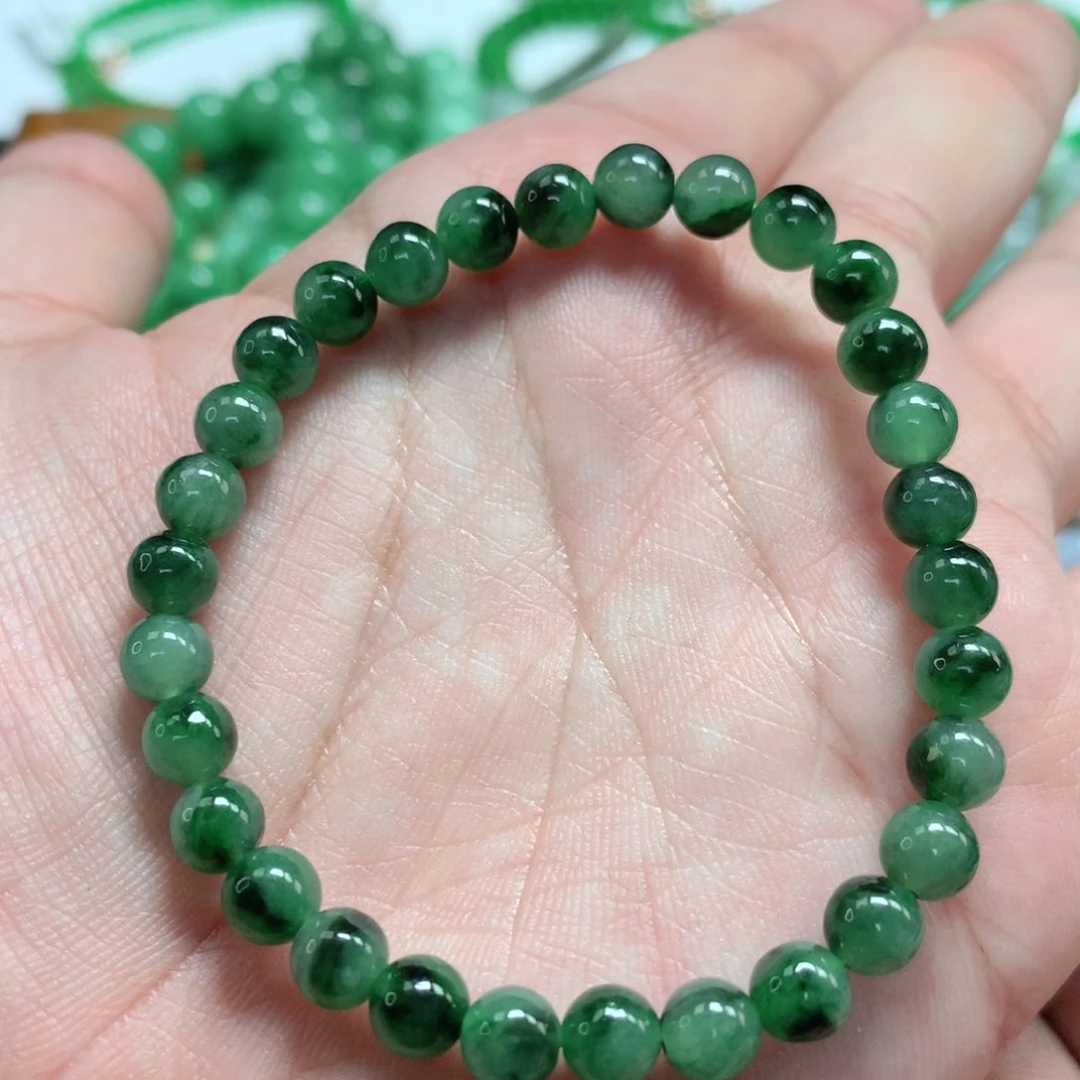 未镶嵌手链翡翠翡翠