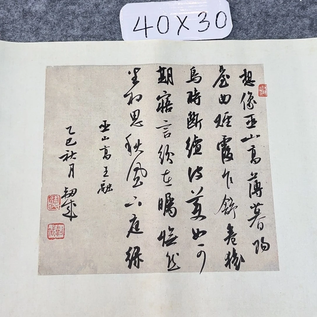 书法国展书家徐卫科40×30