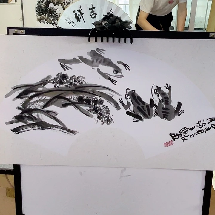 国画张圣敏先生纯手绘作品
