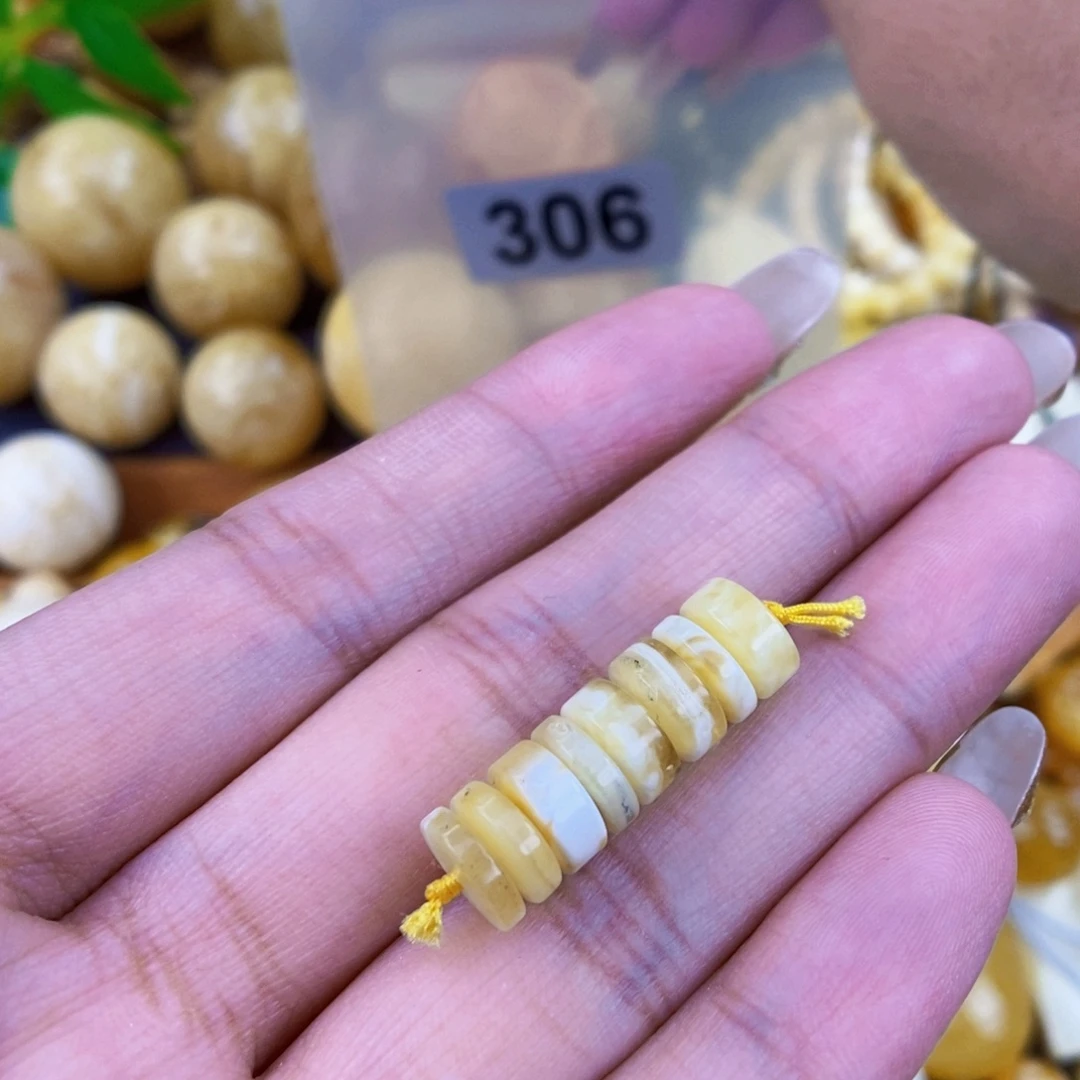 琥珀未镶嵌珠宝奇石8 粉