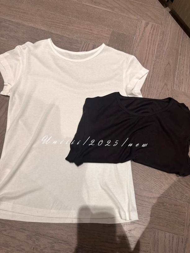 Uniiii/25ss 天丝羊毛面膜两色短袖