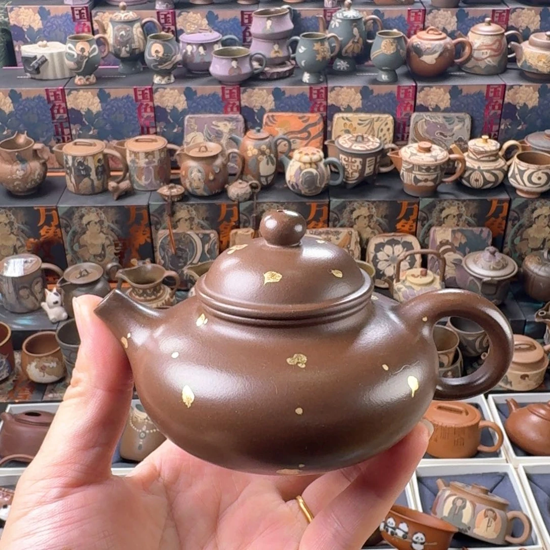 茶壶紫砂150cc原矿精工半手