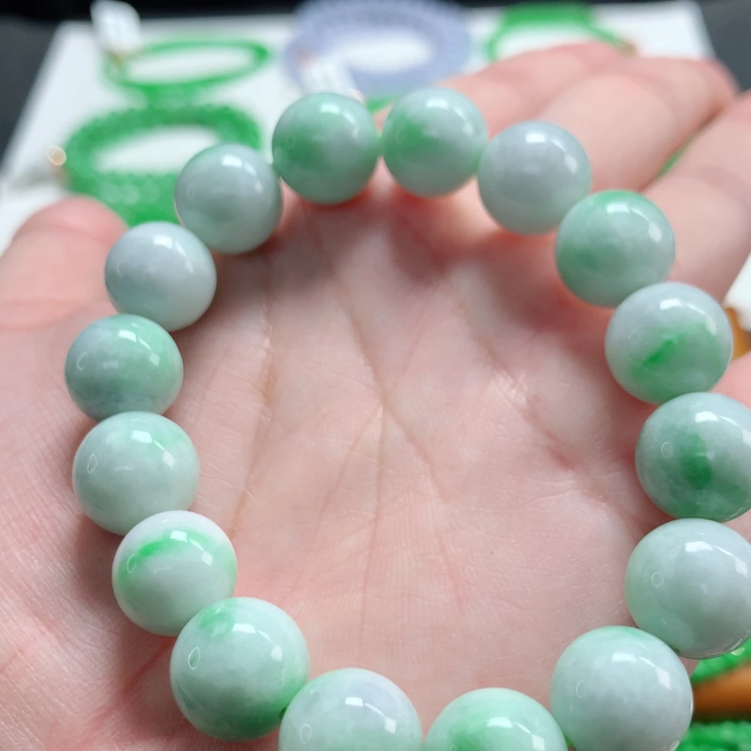 翡翠未镶嵌手链翡翠