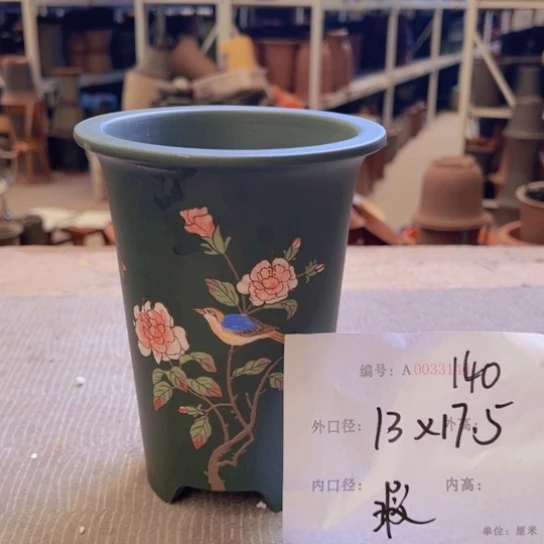紫砂花盆紫紫砂盆