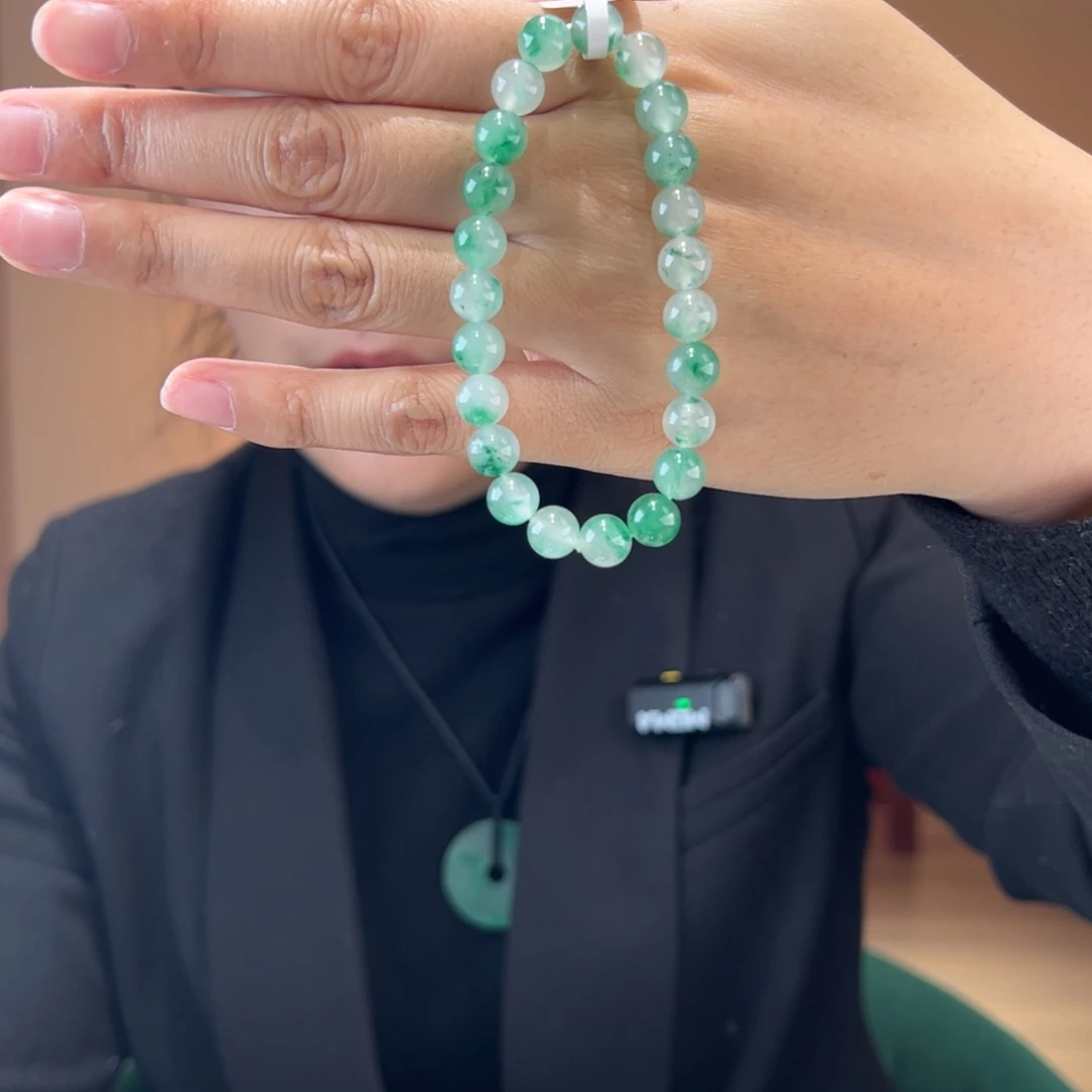 石英质玉手链未镶嵌8m m