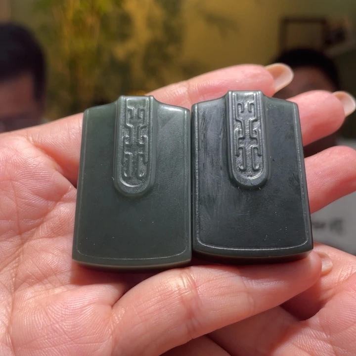 和田玉未镶嵌颈饰多样性发货，发其一