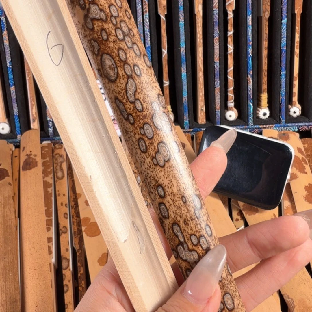 扇子孤****由兵哥扇艺斑竹折扇