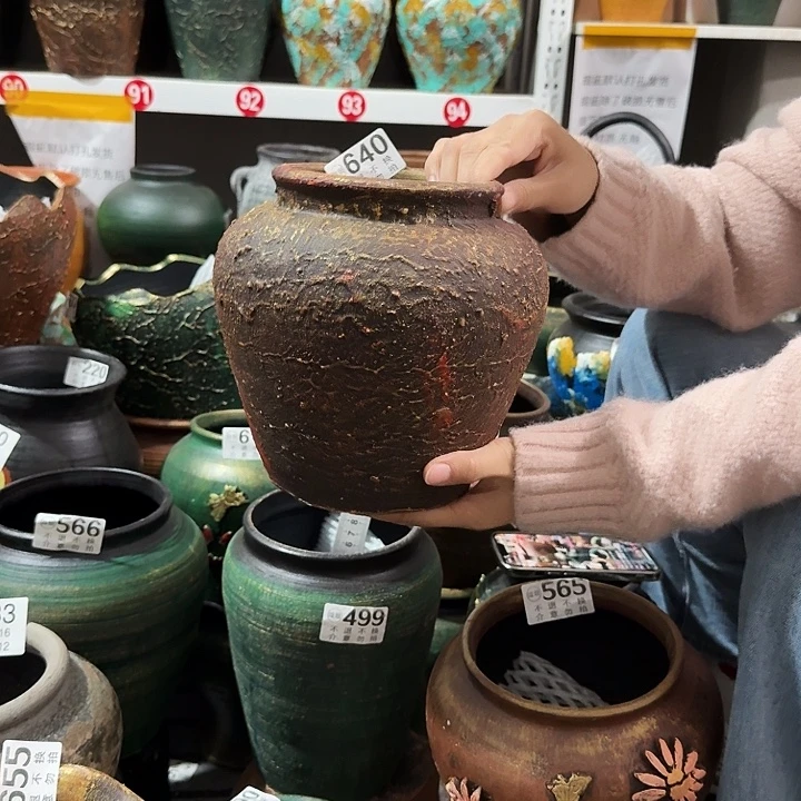 金色坛子640高度20口径13