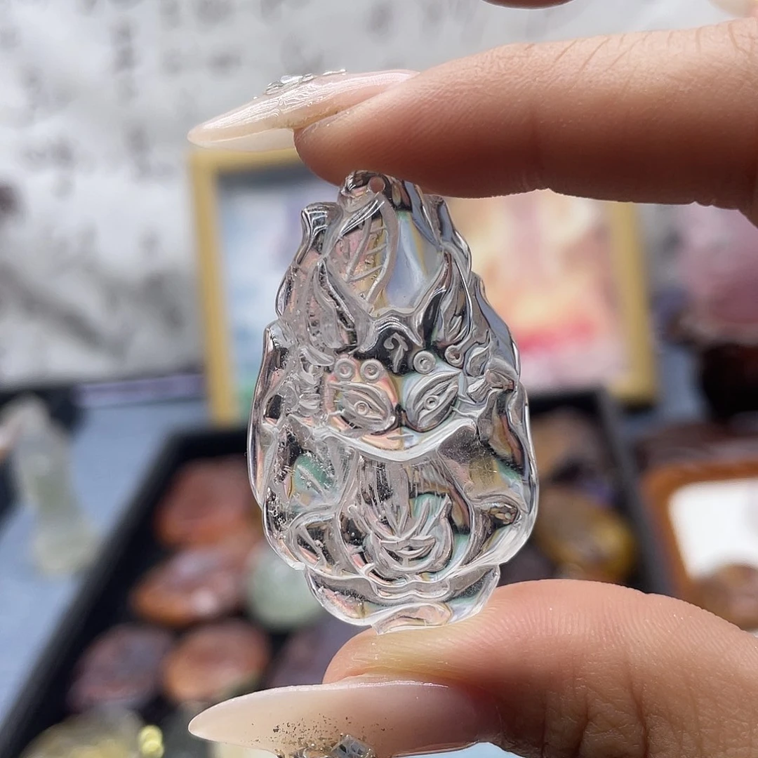 颈饰未镶嵌水晶天然