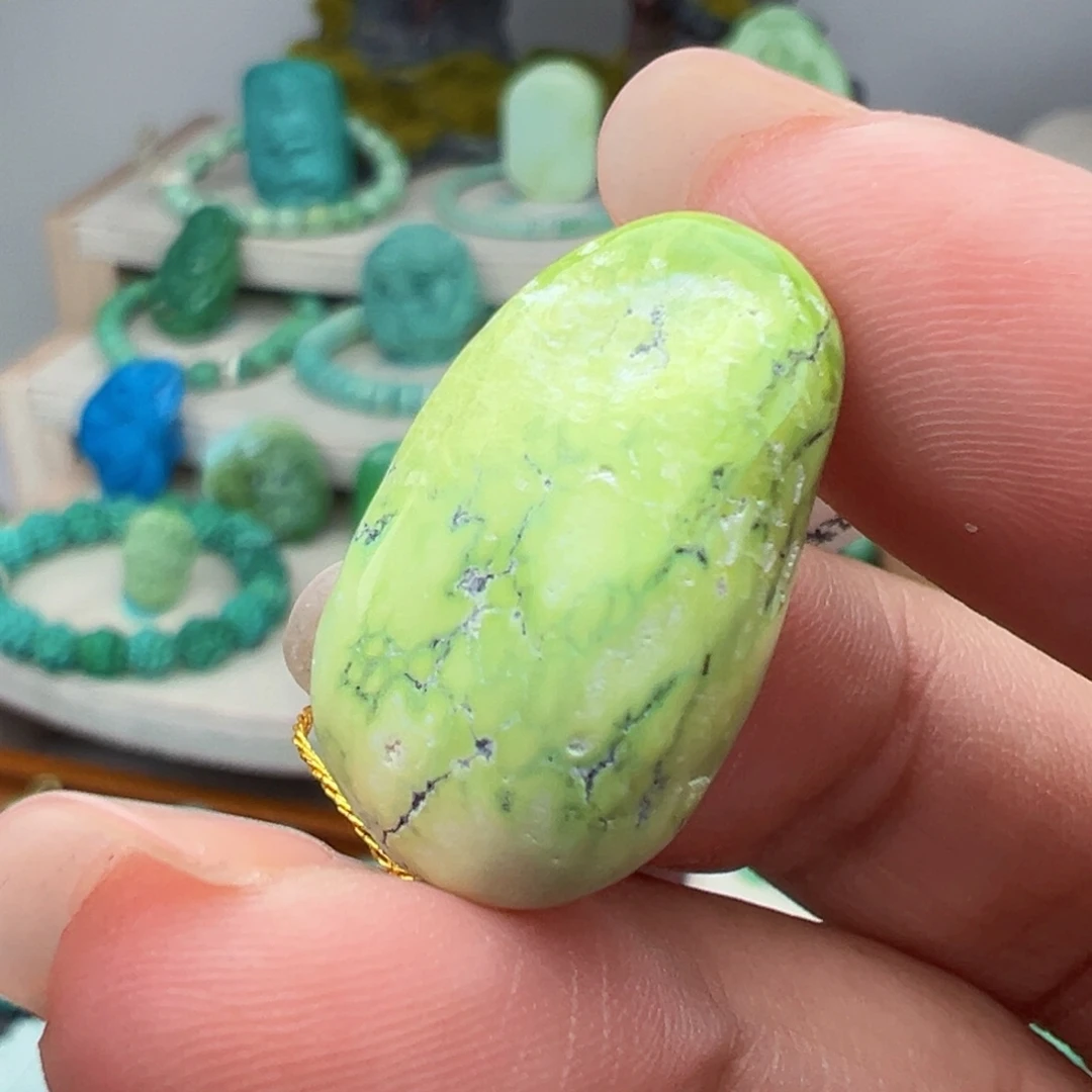 绿松石未镶嵌主播万珍