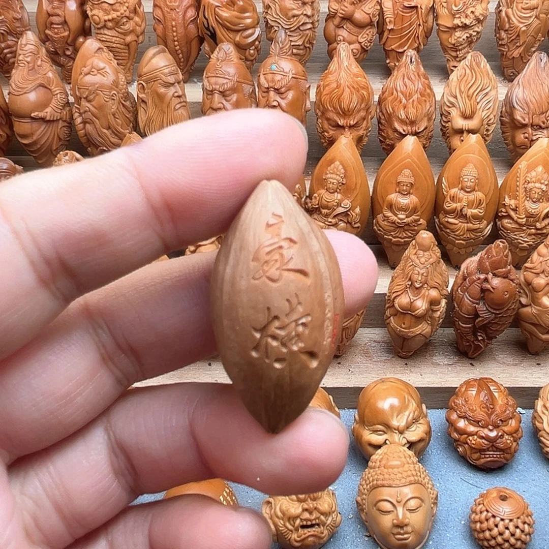 橄榄核吊坠21尺寸的