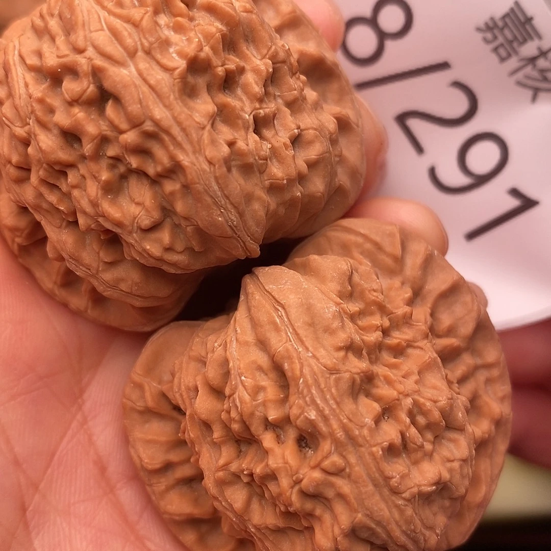 文玩核桃把件43白狮子