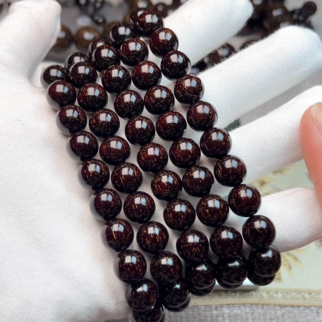 檀香紫檀（小叶紫檀）1.0 108颗 满星