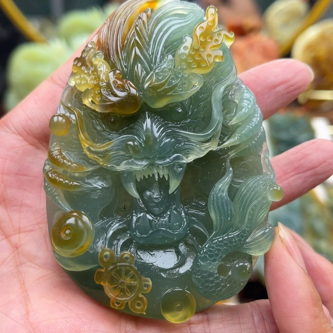 未镶嵌岫玉挂件挂件