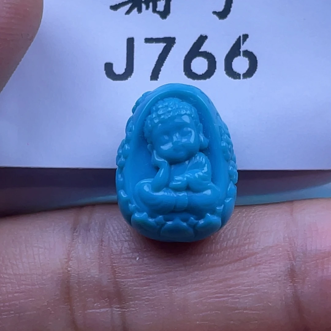 绿松石未镶嵌天然原矿绿松石雕件