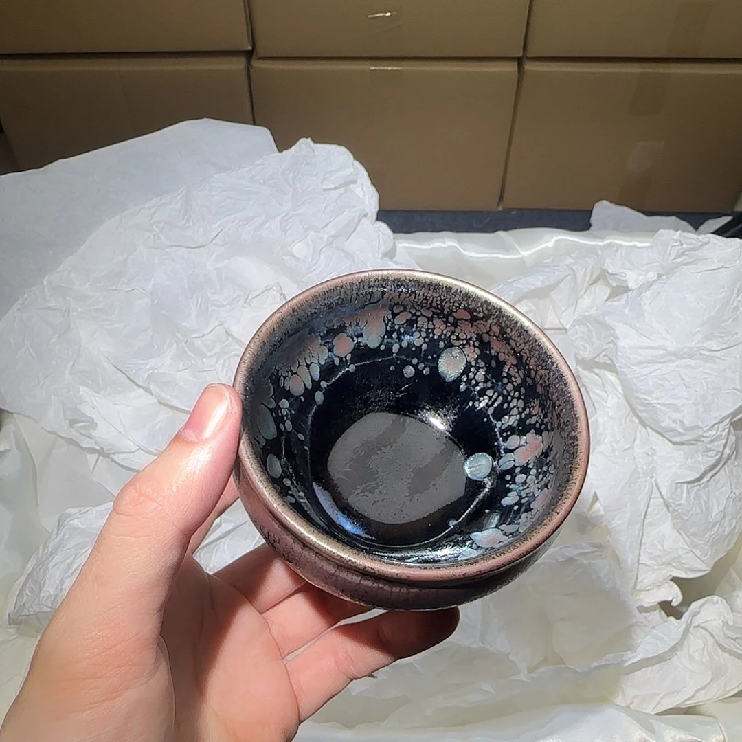 茶盏微瑕建盏，介意勿拍