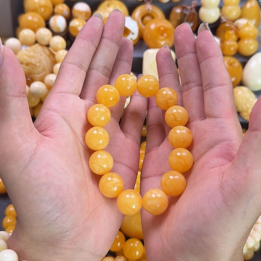 未镶嵌蜜蜡珠宝奇石同料16.8mm