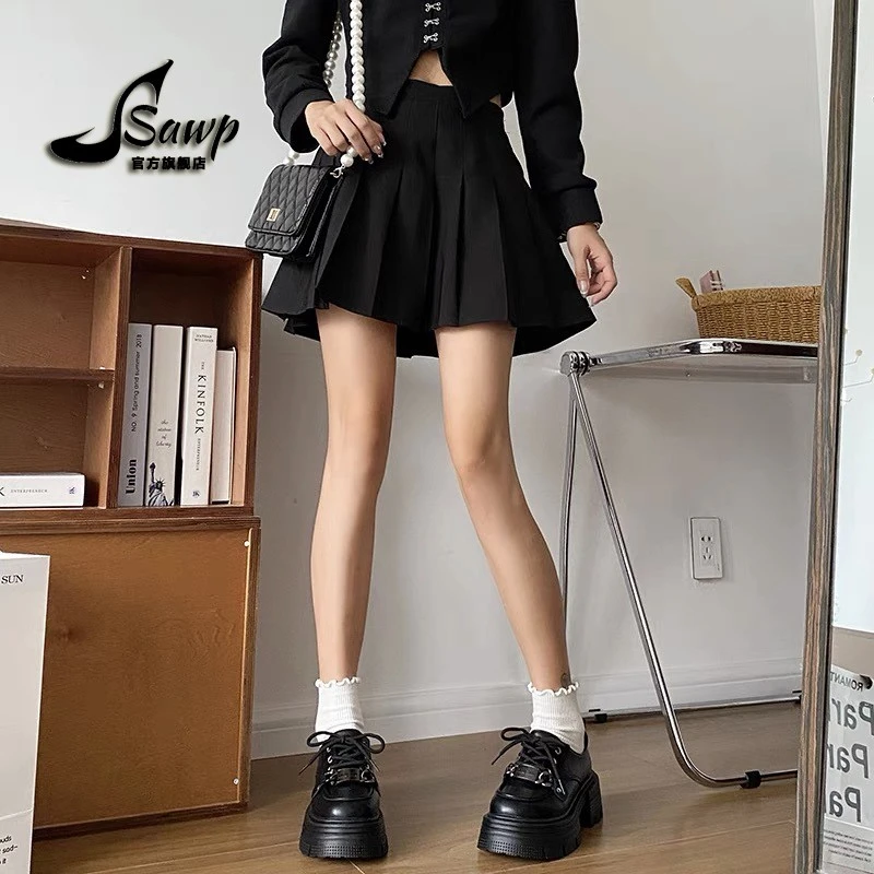 厚底复古小皮鞋女黑色珍女鞋小个子松糕鞋英伦风乐福鞋春秋白色