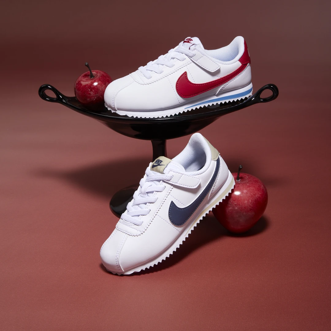 Nike耐克官方男女童Cortez幼童夏季运动鞋魔术贴亲子易穿脱DM0951