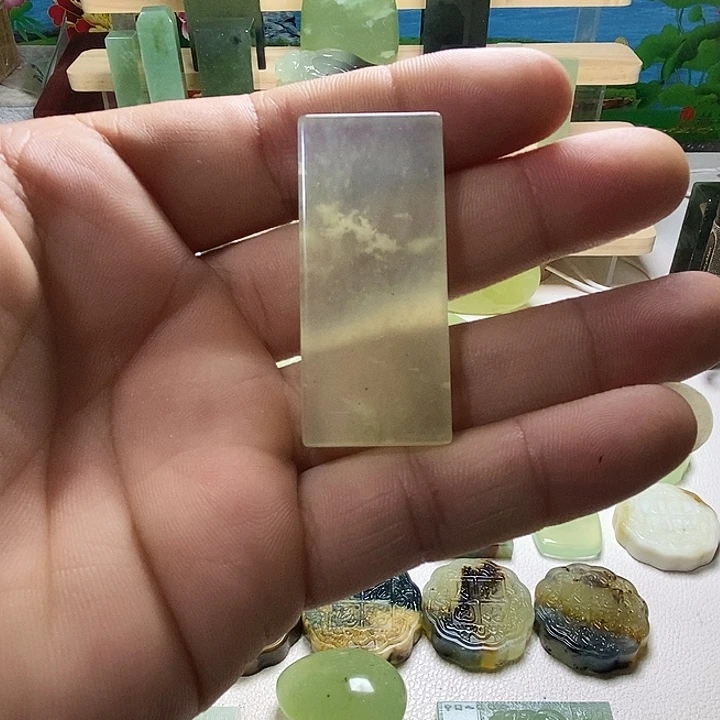 未镶嵌岫玉挂件岫玉