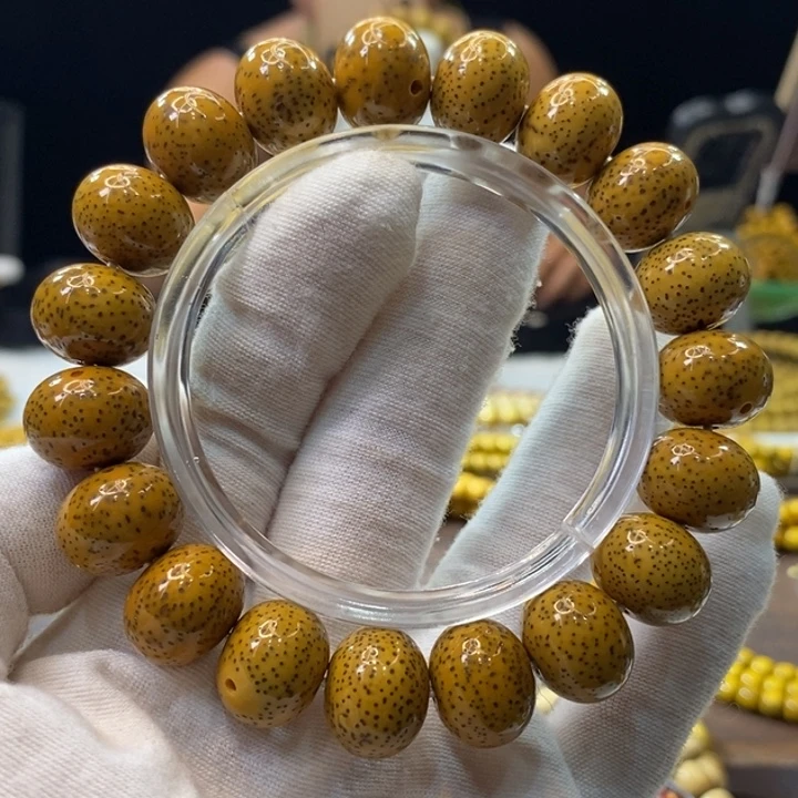 星月菩提吊坠12x15玄月苹果珠