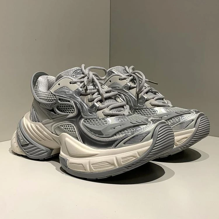 okkdey先锋银老爹鞋男女春季增高厚底百搭休闲运动情侣蝎子鞋潮