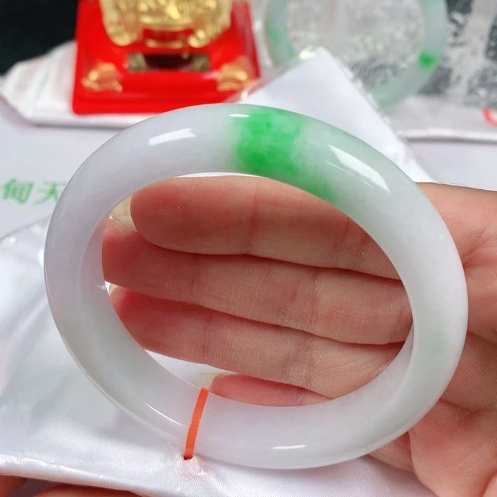 未镶嵌手镯翡翠1*3   正圈60-61