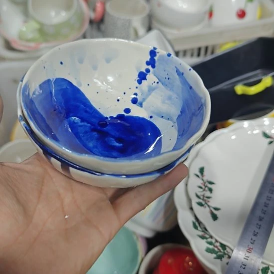 瓷片陶瓷餐具杯碗盘微瑕介意慎拍满15.9元包邮