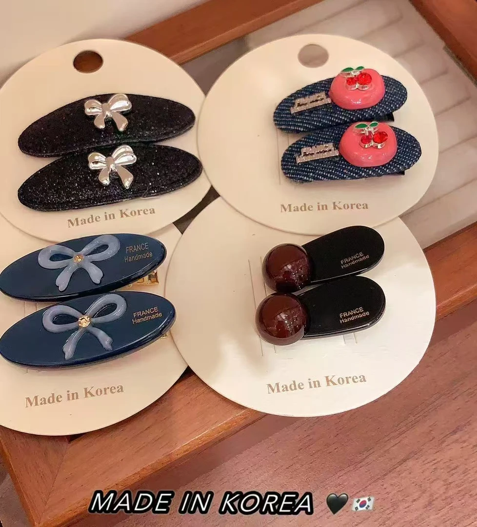 东大门时尚少女风可爱发夹