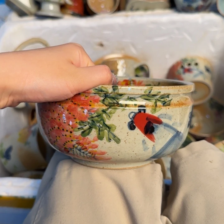 瓷片景德镇陶瓷手工手绘