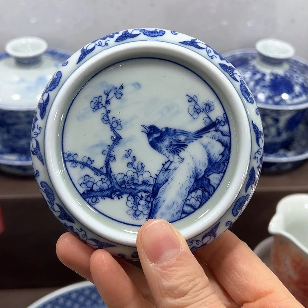 盖碗全场七景德镇的早高峰上都是