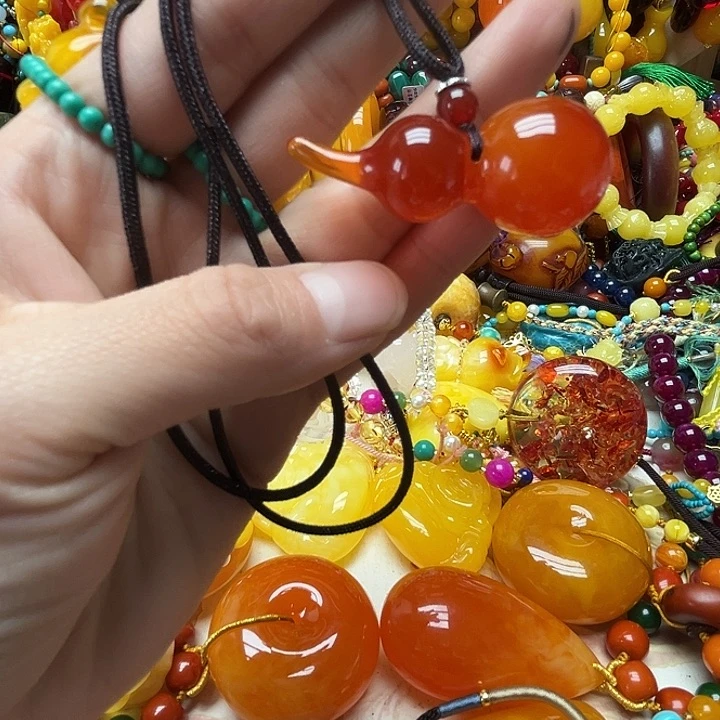 树脂制品2468红色葫芦