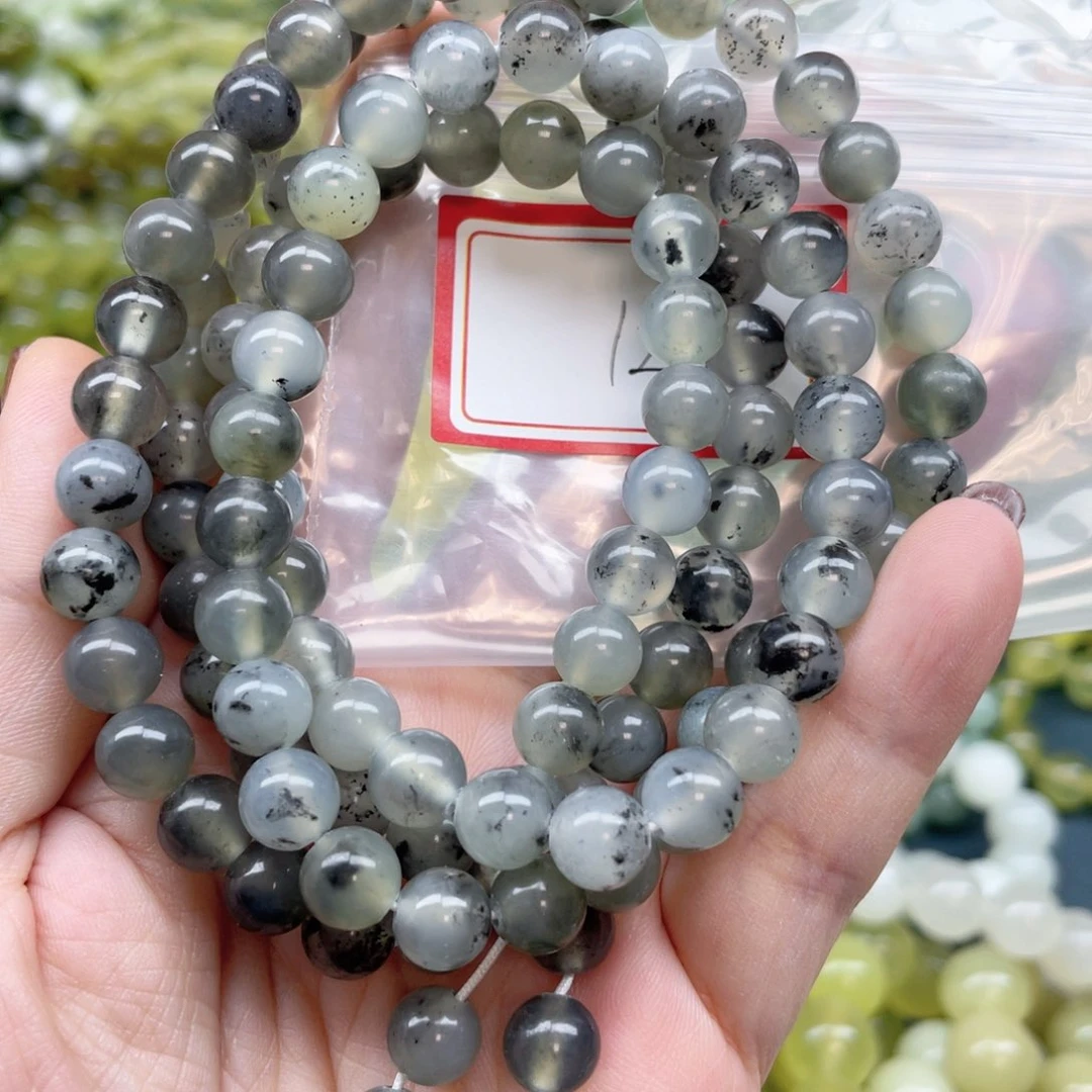 未镶嵌蛇纹石玉手串