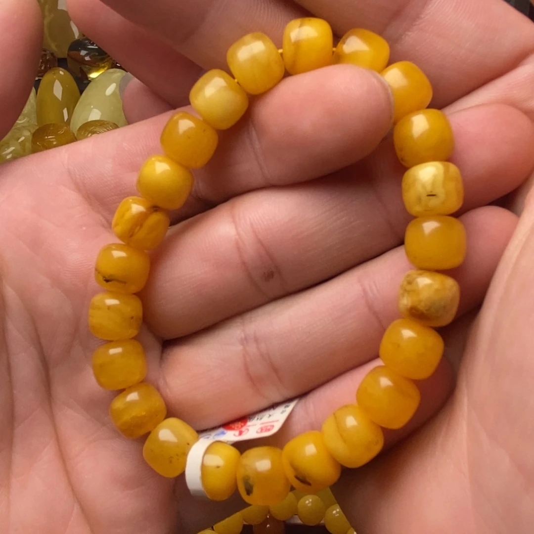 琥珀未镶嵌裸石蜜蜡