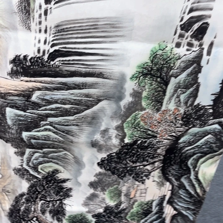 国画我的心好痛啊我的心真的好痛啊好