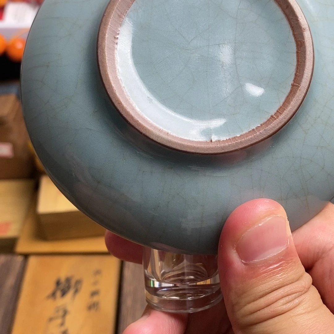 碟瓷器制作工艺精湛