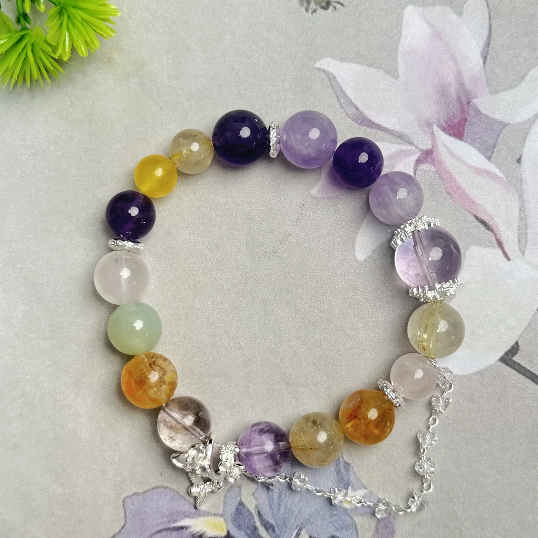 L018水晶手链精致奢华手串精致百搭叠气质款