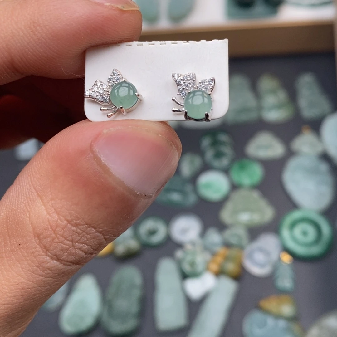 翡翠未镶嵌手链天然a货翡翠08