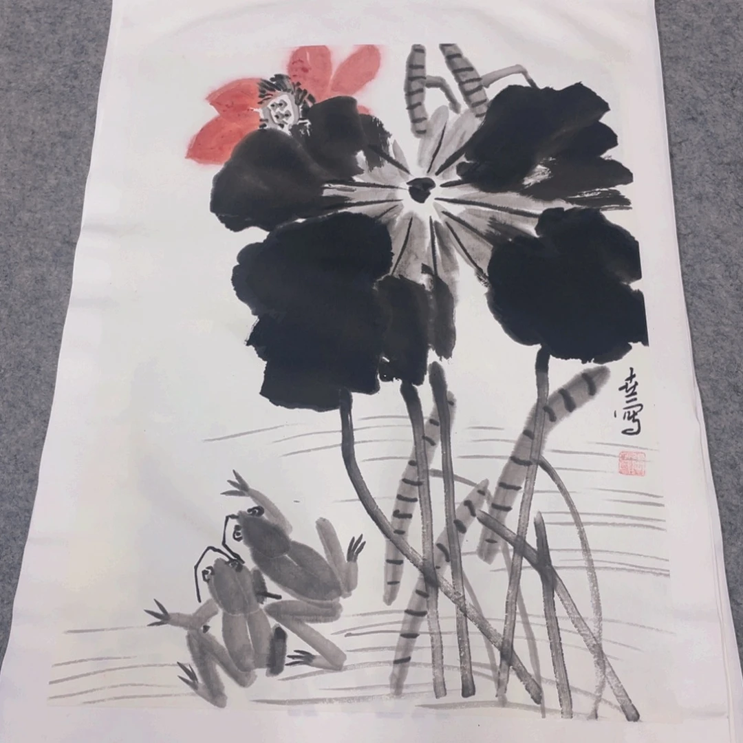 国画1.4纯手绘国画作品