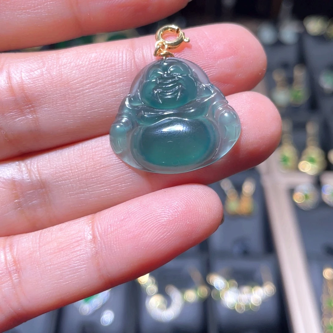 翡翠未镶嵌颈饰天然翡翠